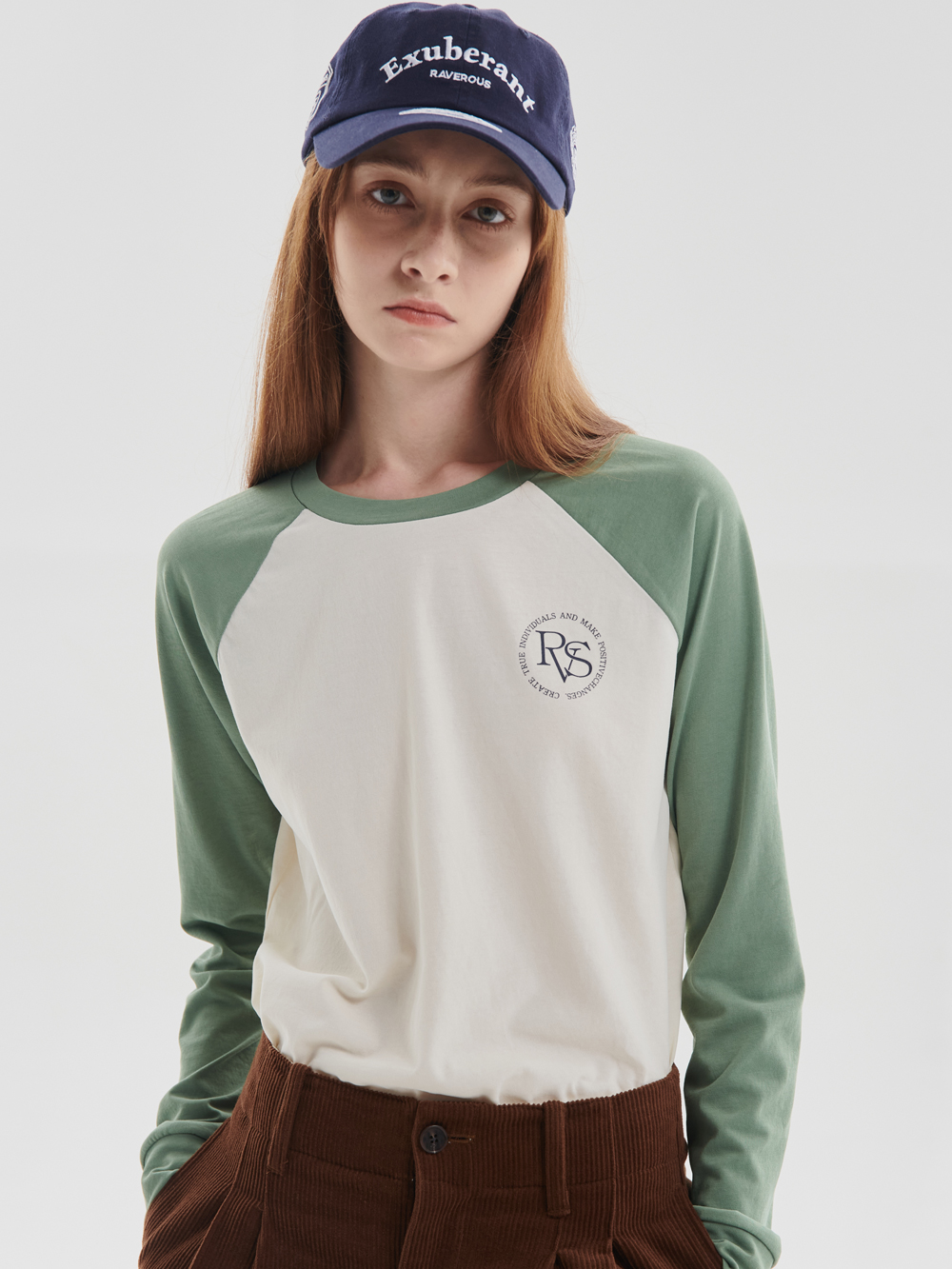 RVS Raglan T-Shirt Green