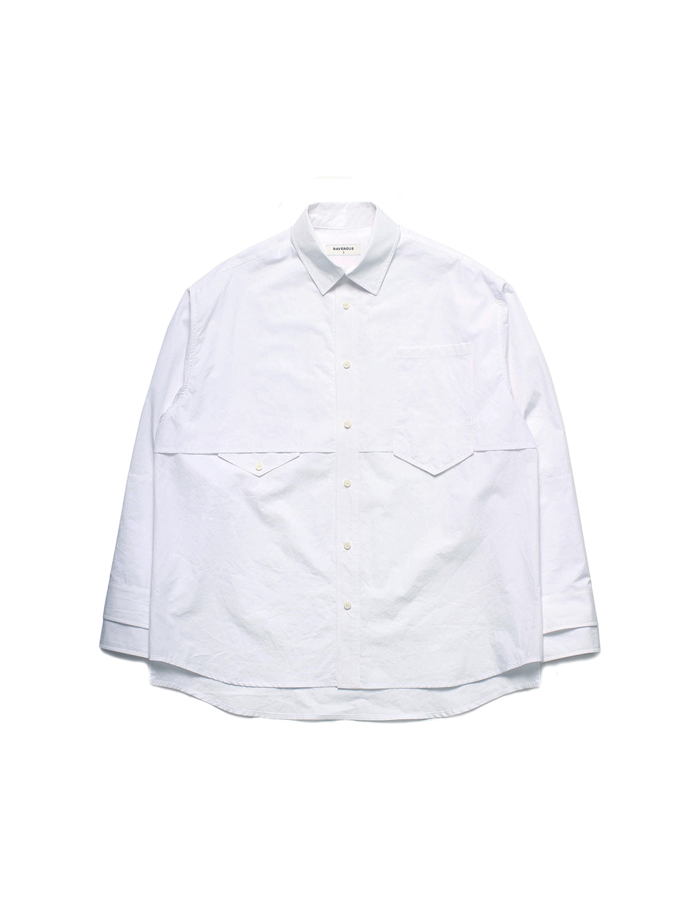 Flap Layered Shirt