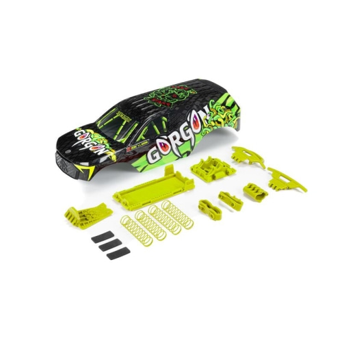 ARA402349 GORGON Painted Decaled Body Set, Fluorescent Yellow