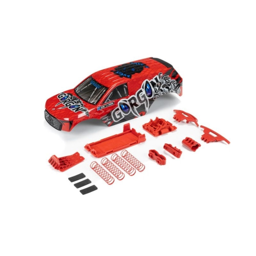 ARA402351 GORGON Painted Decaled Body Set, Red