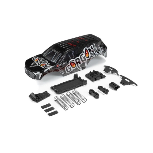 ARA402353 GORGON Painted Decaled Body Set, Gun Metal