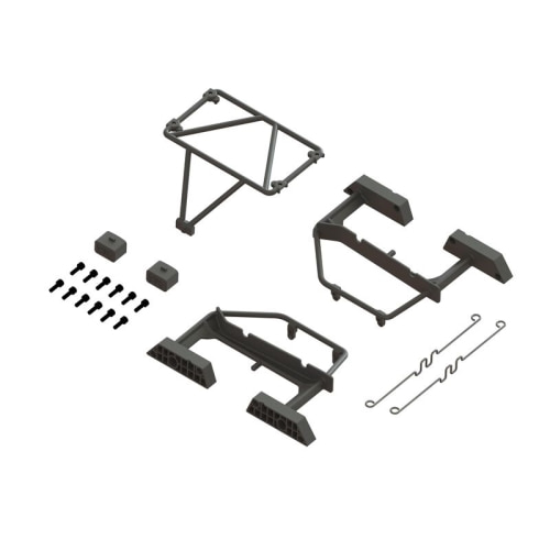 ARA320821 DESERT TRUCK 바디 롤 케이지 세트, 블랙: MOJAVE GROM