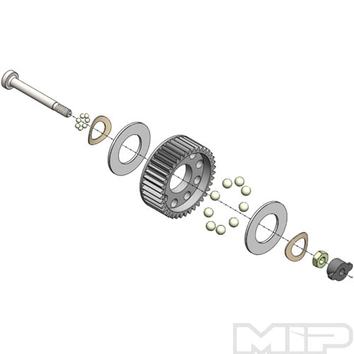 MIP-20095 MIP Rebuild Kit, Losi Mini-T/B 2.0 Series Ball Diff