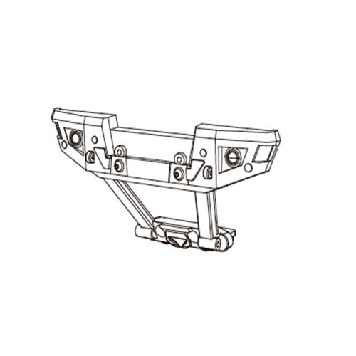 10110 MJX 10208 Rear anti-collision parts