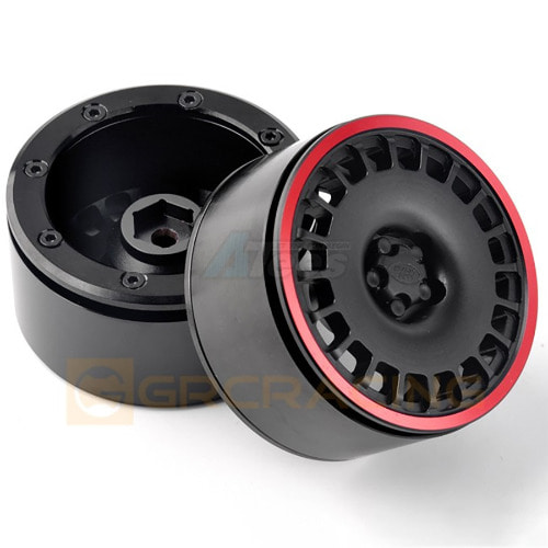 [#GRC/G143UB] [2개입] 2.2 Aluminum Beadlock Wheel for RC Crawler
