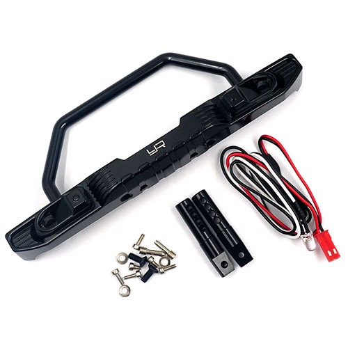 AXSC-035 Alloy Front Bumper w/ White LED Light for Axial SCX10 III