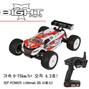 LOS01000  1/14th 8ight-T RTR Truggy (70km/h+) 미니에이트 트러기