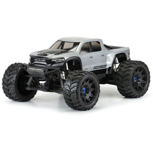 #3574-17 Pre-Cut 2021 Ram 1500 TRX Clear Body X-MAXX