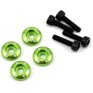 AX7668G LaTrax Aluminum Wheel Nut Washer (Green) (4) (Teton)