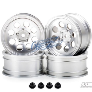 102096FS MST Flat silver 58H wheel offset 5 (4 PCS)