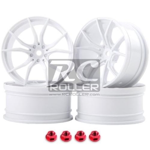 102048W MST PREMIUM DRIFT White FX wheel (+5) (4) (4PC/한대분)