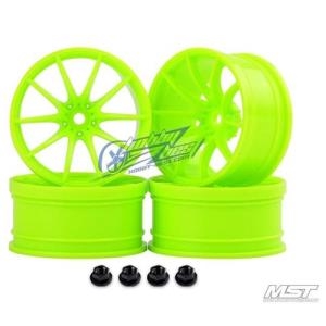 102053AG MST Green G25 RC 1/10 Drift Car Wheels offset 8 (4 PCS)