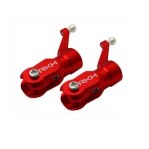 CNC AL Main Blade Grip Set (Red) - Blade 180 CFX