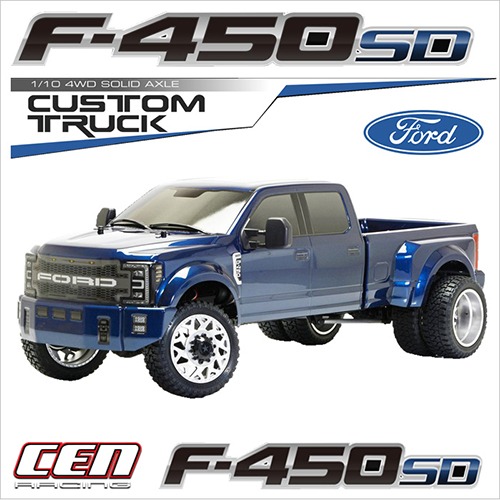 CEN Racing FORD F450 SD 1/10 4WD Custom Truck 색상랜덤