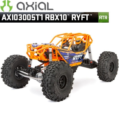 AXI03005T1 AXIAL 엑시얼 1/10 RBX10 Ryft 4WD Brushless Rock Bouncer RTR,Orange 락바운서 리프트