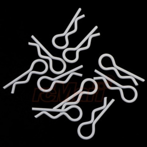 YA-0594WT Yeah Racing RC Body Clip For 1/8 1/10 1/12 10pcs White 바디핀,바디클립