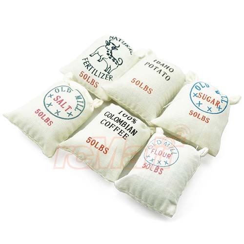 [#XS-59723] 1/10 Sack Scale Accessory 6 pcs For 1/10 Crawler│트라이얼 악세사리