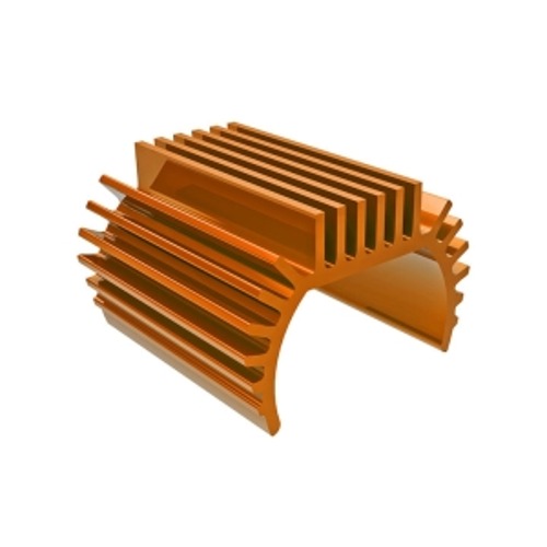 AX9793-ORNG Heat sink,Titan® 87T motor (6061-T6 aluminum,orange-anodized)