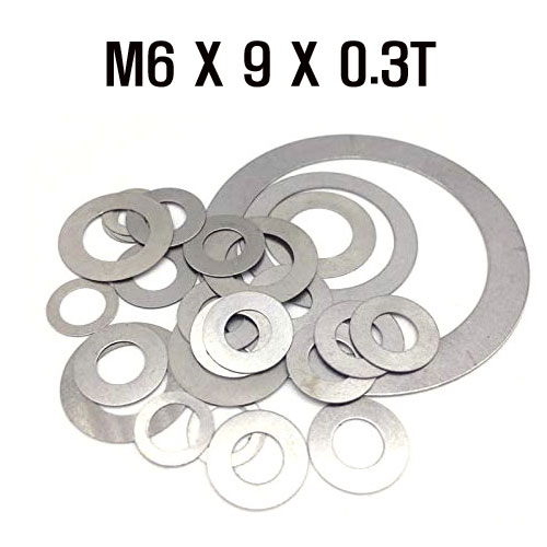 UP-SM6903 Shim M6 x 9 x 0.3T