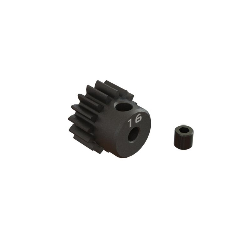 ARA311078 16T 0.8Mod 1/8&quot; Bore CNC Steel Pinion Gear