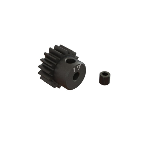ARA311079 17T 0.8Mod 1/8&quot; Bore CNC Steel Pinion Gear