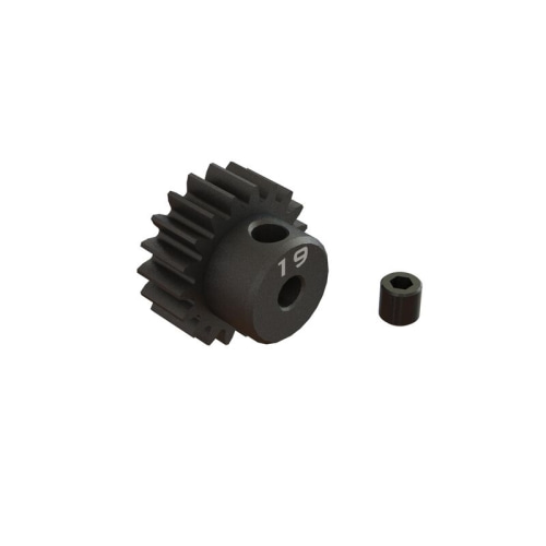 ARA311081 19T 0.8Mod 1/8&quot; Bore CNC Steel Pinion Gear