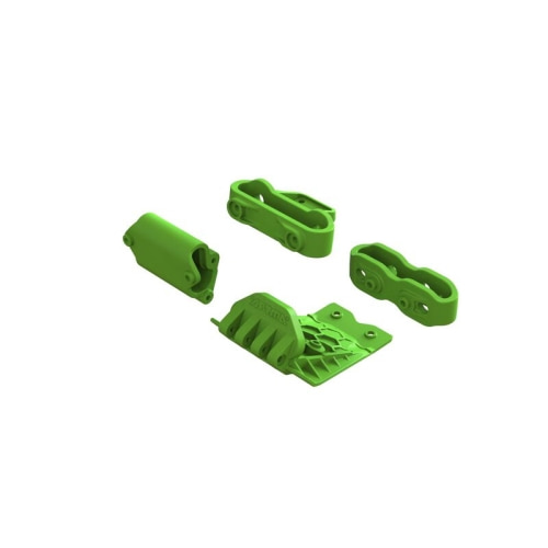 ARA320791 Lower Skid And Bumper Mount Set, Green