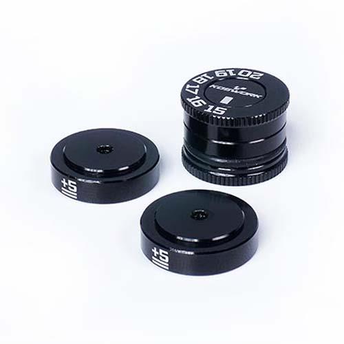 KOS13365-5 15~30mm 1/8 Buggy &amp; 1/10 Truck Adjustable Ride Height Gauge (w/2pcs KOS13368 Magnetic 5mm block)