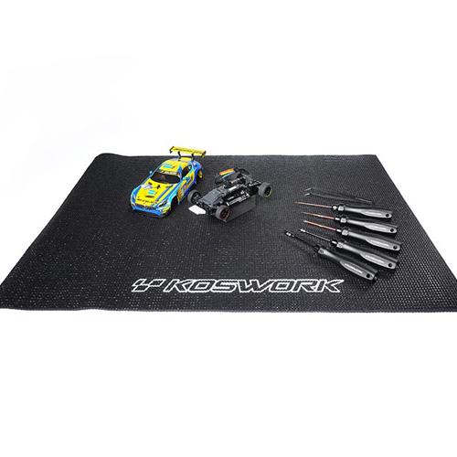 KOS32144 Mini Car Pit Mat 60x43cm (1/28, 1/27, 1/18, 1/14, 1/12, 1/10)