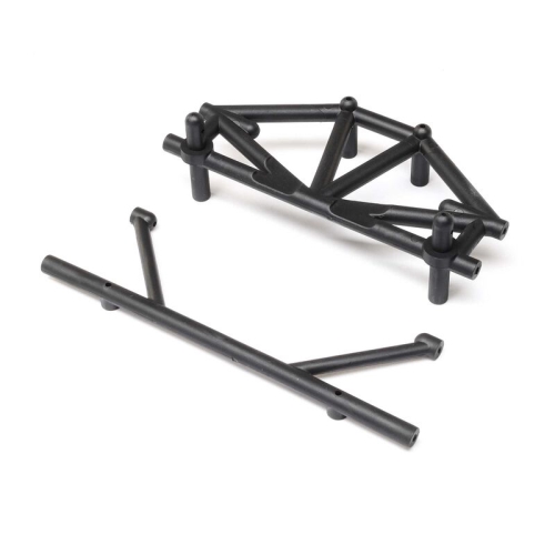 LOS230117 Cage and Crossbraces, Front/Rear: RZR Rey