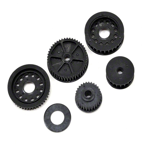 TLR232024 22-4 Drive &amp; Differential Pulley Set