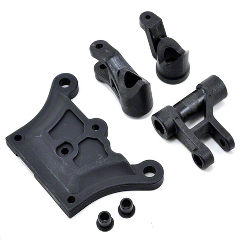 LOS251013 Desert Buggy XL Steering Rack &amp; Top Plate Set