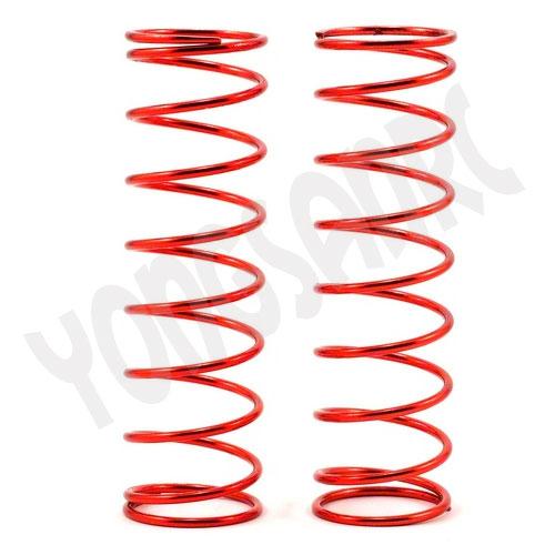 LOSB2971 예약Team Losi Rear Shock Spring Set (Red - 9.3lb) (2) 5IVE-T