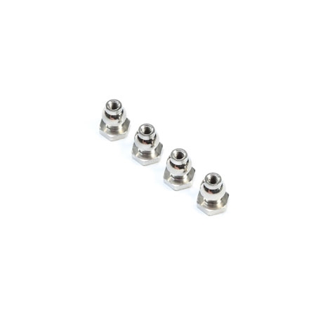 TLR244051 Suspension Ball, 6.8mm, Flanged (4): 8X