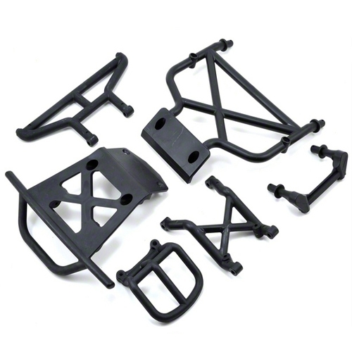 LOS251011 Losi Desert Buggy XL Front/Rear Bumper &amp; Brace Set