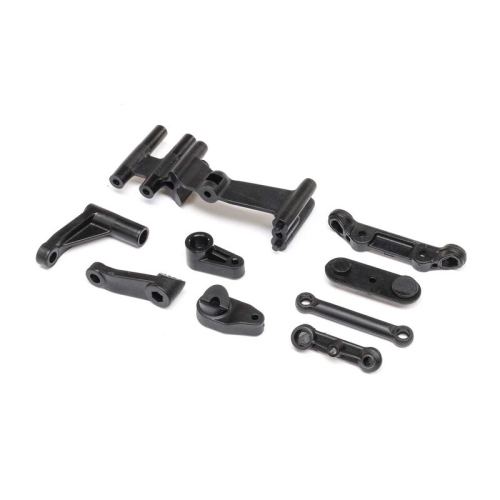 LOS231107 Servo Mount and Steering Servo Set: RZR Rey