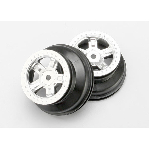 AX7072 Wheels SCT satin chrome beadlock style dual profile (1.8&#039;&#039;&#039;&#039; inner 1.4&#039;&#039;&#039;&#039; outer) (2)