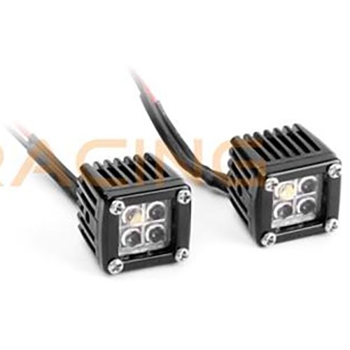 [#GRC/G157CB] [2개입] 1/10 G4 Lens Square Spotlights w/LED Lights for Axial SCX10 III