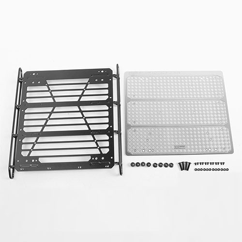 [선주문필수] [#VVV-C1002] Command Roof Rack w/ Diamond Plate for Traxxas Mercedes-Benz G 63 AMG 6x6 (Style B)