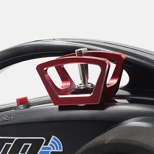 YA-0619RD Aluminum Diff Lock Switch Protector Red for Traxxas TQi Radio