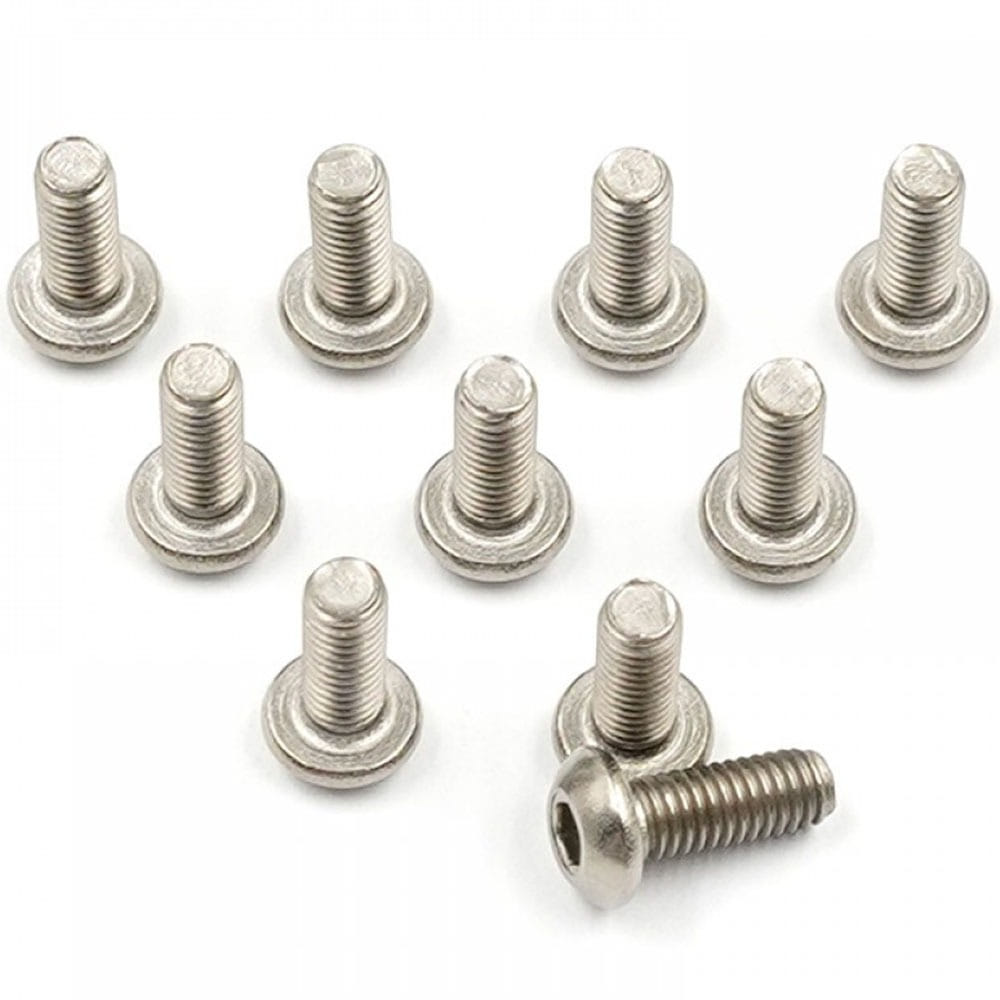 BHP-308 (10개입) M3x8mm Titanium G2 Hex Socket Button Head Screws