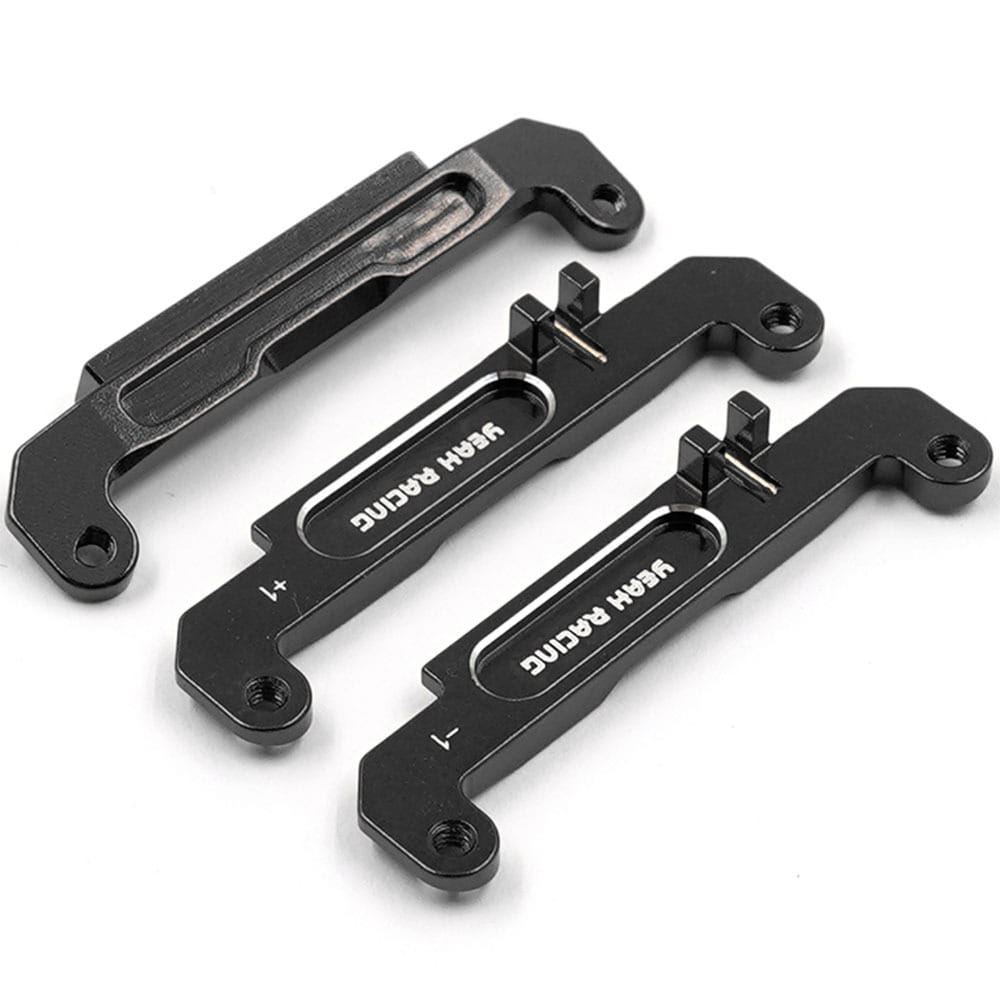 KYMB-011BK Aluminum Setting Steering Plate (-1, 0, 1) for Kyosho Mini-Z MB-010 (교쇼 미니지 버기)