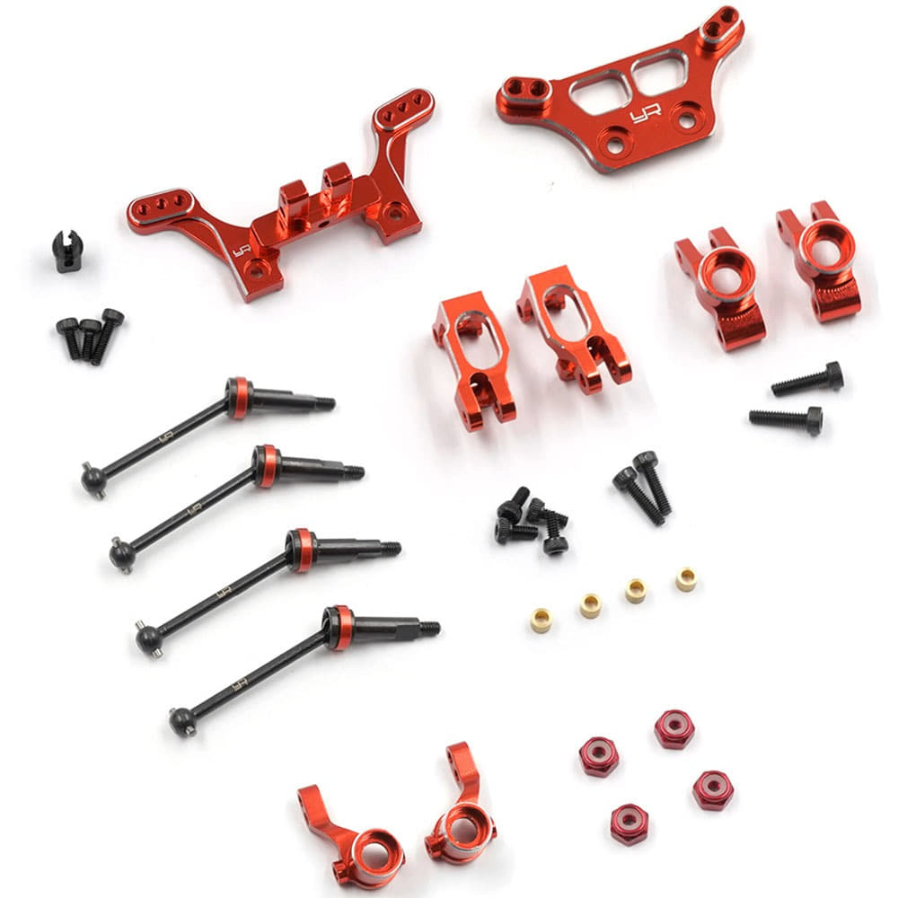 KYMB-S01RD Aluminum Essential Conversion Kit for Kyosho Mini-Z MB-010 (교쇼 미니지 버기 메탈 컨버전 키트)