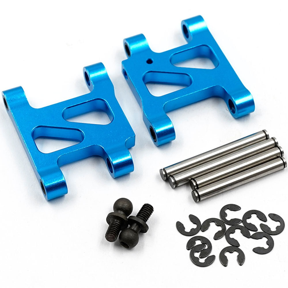 TA01-001BU Aluminum Front Lower Arm Set for Tamiya TA01, TA02 (No. 58161) &amp; F150 (타미야 #10555091-D1 옵션)