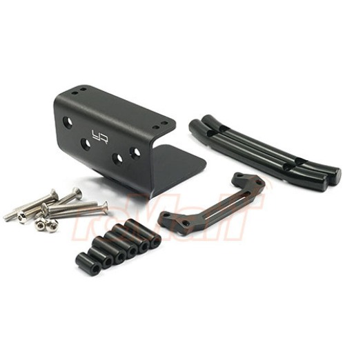 TAWR-027BK Aluminum Skid Front Bumper For Tamiya Wild Willy 2 WR02/CB GF01 (Black) (타미야 와일드윌리2)