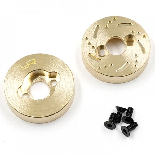 TR4M-004GD [2개입] Brass Rear Axle Weights 136g Each for Traxxas TRX-4M