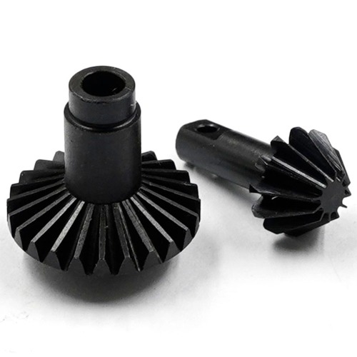 TR4M-023BK HD Steel Differential Gear 12T/24T Fits Traxxas TRX-4M