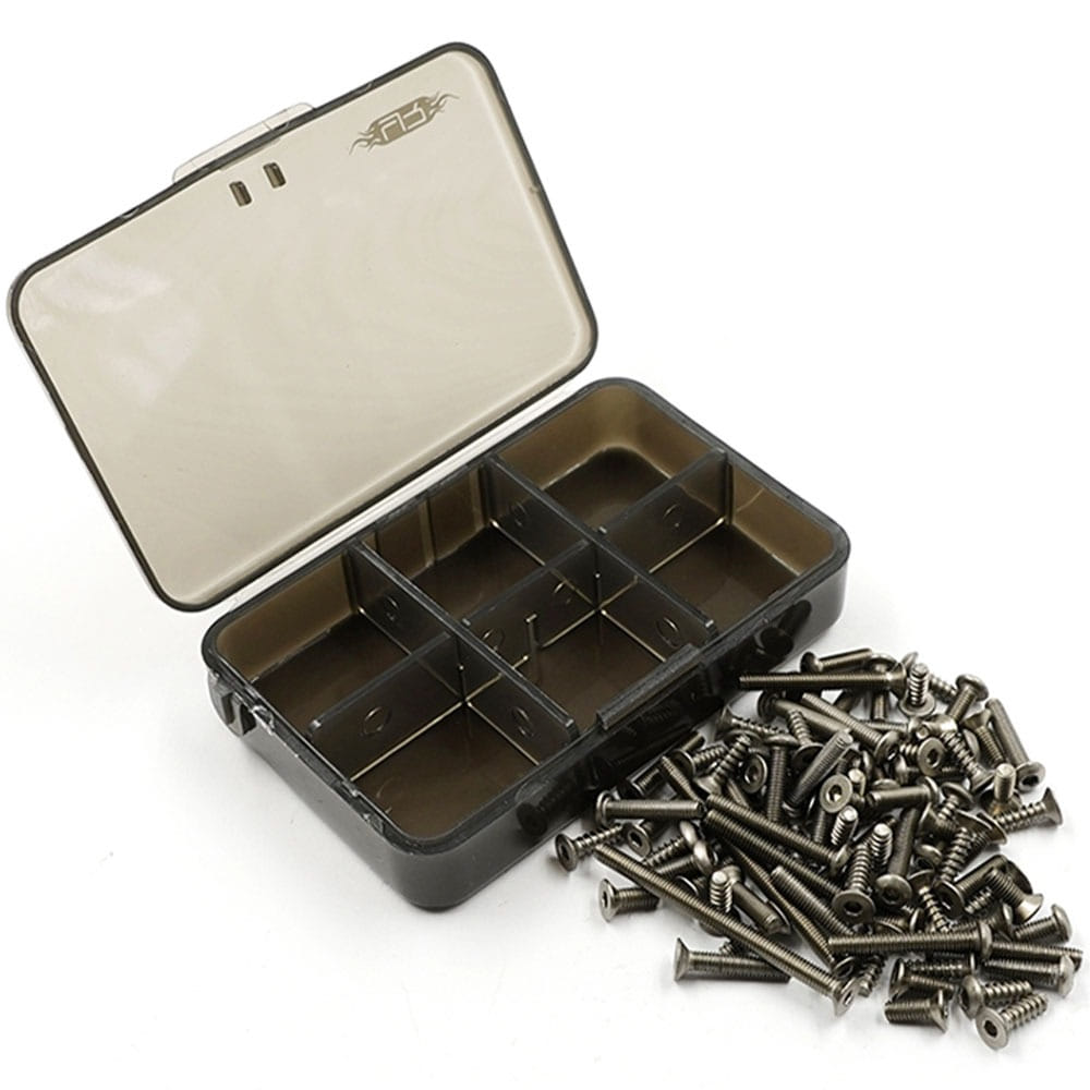 TS-EGRESS (86개입) Titanium Screw Assorted Set with Minibox for Tamiya EGRESS (타미야 이그레스)