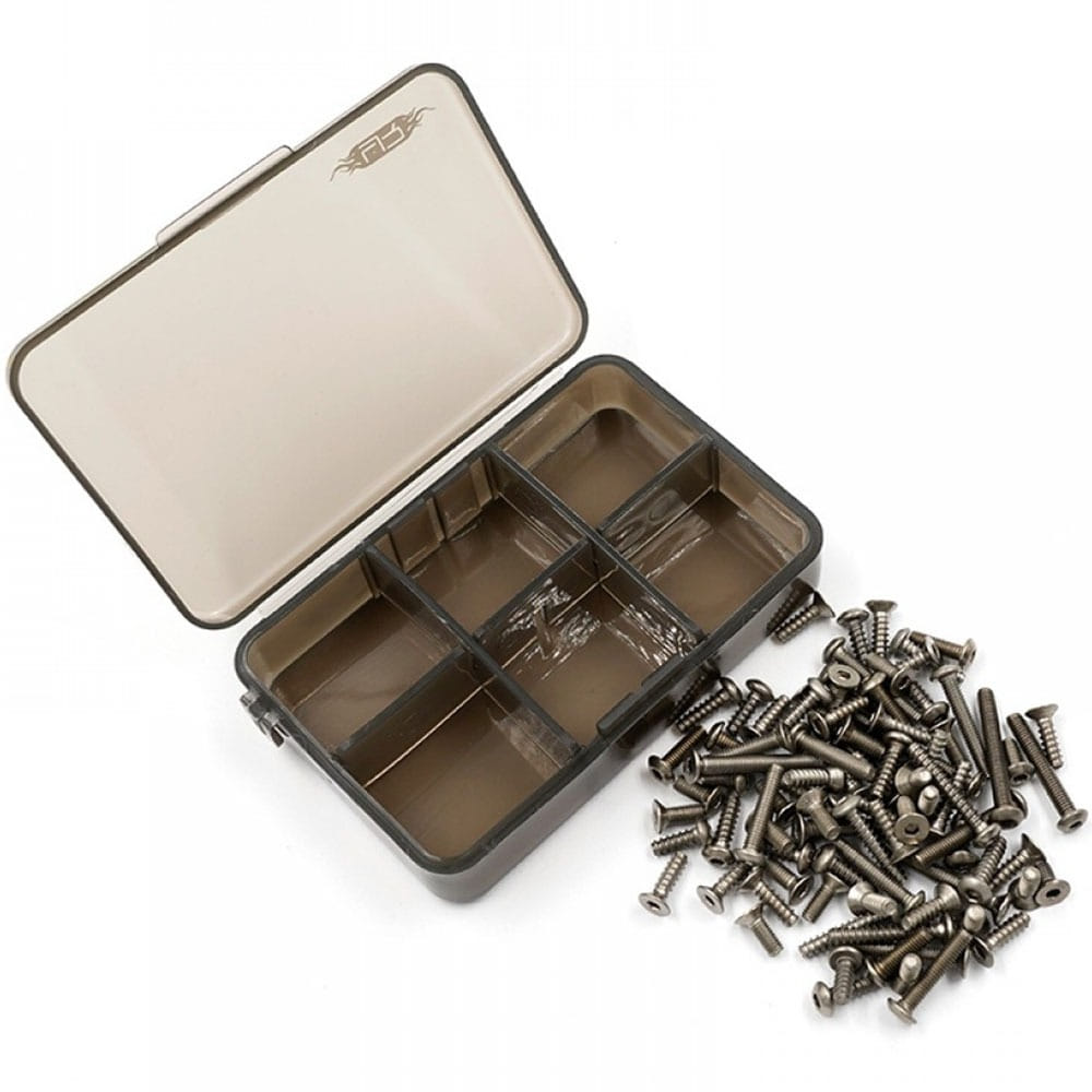 TSAS-0009 [총 86개입] Titanium Screw Assorted Set w/Box for Tamiya Avante 2011 (타미야 아반테 2011)