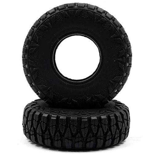 WL-0148 [2개입] 1.0 Inch Claws Medium Soft Micro Tire w/Foam (for Axial SCX24)